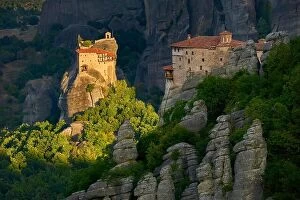 Images Dated 5th September 2017: Nicholas Anapausas Monastery at Meteora, Greece