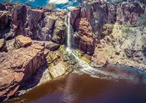 Travel Locations Prints: Nigretta Falls near Grampians, Victoria, Australia