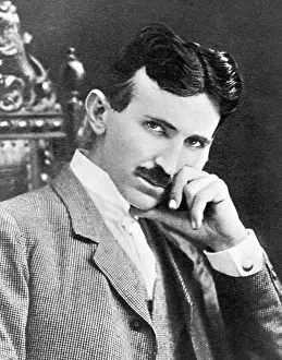 Nikola Tesla (1856 – 1943) Serbian American inventor, electrical engineer, mechanical engineer and physicist