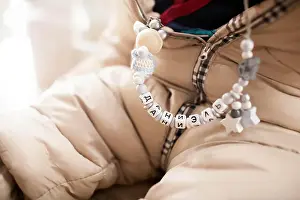 Holder Prints: The nipple with the baby's name in Russian