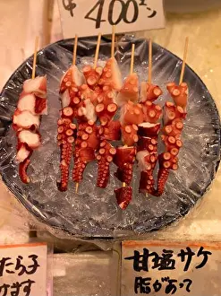 Kyoto City Prints: Nishiki Market in Kyoto Japan