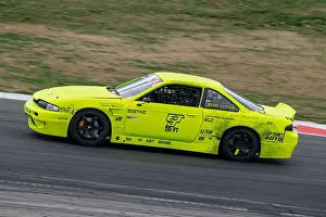 Racer Prints: Nissan Silvia S14 drifting on the racing circuit