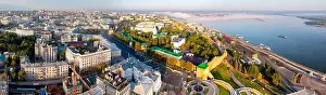 Sunnyday Prints: Nizhny Novgorod Kremlin and city center, Russia