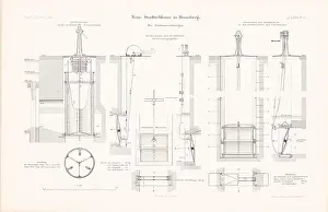 Sections Prints: N.N. Neue Stadtschleuse, Bromberg