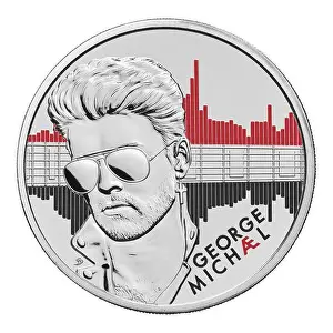 Posed Prints: Non Exclusive: A commemorative coin celebrating recording artist George Michael has been unveiled inspired by his