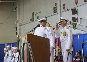 Woody Prints: NORFOLK (Aug. 24, 2018) Vice Adm