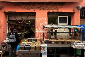 South City Prints: North African food shop in Marseille