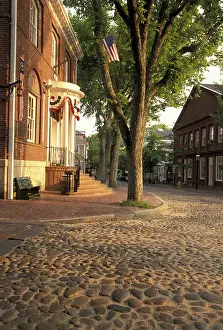 Main Street Prints: North America, USA, Massachusetts