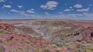 Outdoor Recreation Prints: North East Branch of Haystack Mesa in Petrified Forest National Park
