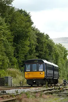 Peak District Prints: Northern Star Class 142 train in the Hope Valley Derbyshire England