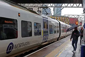 Departing Prints: Northern train service, EMU - Electric Multiple Unit