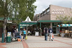 Council Prints: Northwich market town centre Cheshire England UK GB