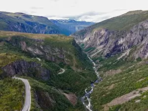 Dad Hoda Prints: Norway - Trollstigen has 11 crazy hairpin bends down the mountain