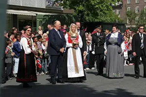 Independence Day Prints: Norwegian Royal family on Norwegian Independence day