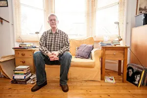 Library Prints: Novelist C.J. Sansom at home in Brighton