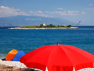 Sunbath Prints: Novi Vinodolski, Croatia