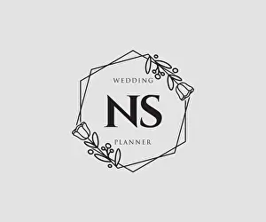Florist Prints: NS feminine logo. Usable for Nature