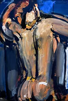 Gallery Prints: Nu de dos, 1919-1929, Georges Rouault, Georges Pompidou museum Paris France