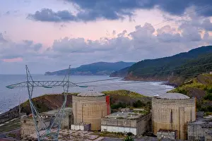 Coastal Area Prints: Former nuclear power plant, Lemóniz nuclear power plant