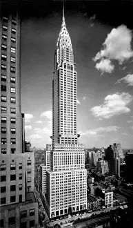 1930 Prints: NYC, Chrysler Building, 1930