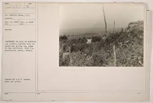 Meuse Prints: Observers on a hill in Montfaucon