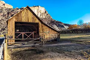 Zion National Park Prints: OCTOBER 26, 2017 Historic Pendelton Jorgenson Gifford Barn - built around 1919 in Fruita