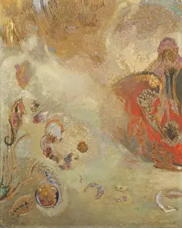 Ability Prints: Odilon Redon - Underwater Vision. C 1910. Famous painting. High resolution painting