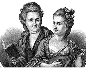 Sisters Prints: Oeser, Friederike Elisabeth, 1748 - 1829