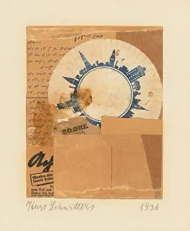 Ohne Titel (20 ØRE, mit Koranseiten) is a 1936 collage by German artist Kurt Schwitters (1887–1948)