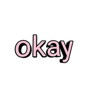 Memphis Prints: Okay is a word to agree