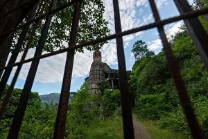 Insight Prints: Old bakery on Lake Maggiore, now a lost place, Castelveccana, Lombardy, Italy