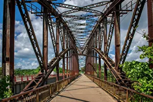 Arch Bridge Prints: Old Bridge, former railway bridge