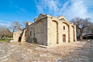 Clouded Prints: Old church of Panagia Angeloktisti, Kiti, Cyprus