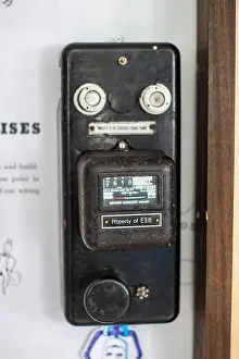 Metre Prints: Old-fashioned electricity meter, Clare, Ireland