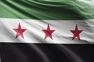 Rebel Prints: old Flag of the Syrian, revolution
