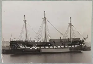 The old frigate Constitution