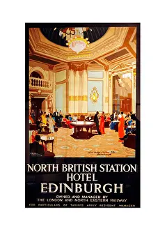Advert Prints: Old LNER railway poster