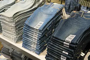Times Square Prints: Old Navy Store Interior in Times Square, NYC, USA