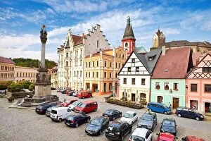 City Collection: Old Town in Loket, Czech Republic, Europe