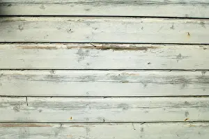Run Down Prints: Old wooden wall with cracked paint