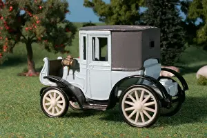 Splendid Prints: Oldtimer Car model Coupe Peugeot 1898