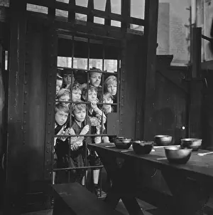 Childcare Prints: Oliver in the Netherlands. Group in Orphanage behind bars Date: September 30