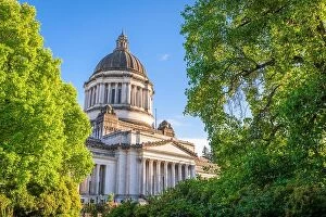 Images Dated 20th June 2018: Olympia, Washington, USA at the capitol building