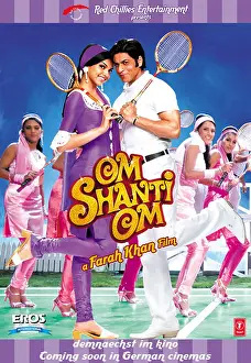 Racket Prints: Om Shanti Om O.S.O. Year: 2007 - India Affiche / Poster Deepika Padukone