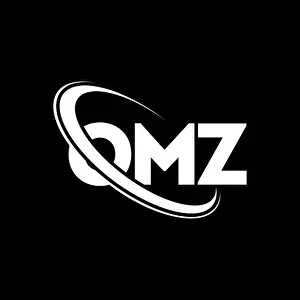 OMZ logo. OMZ letter. OMZ letter logo design
