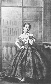1935 Prints: OPERA. Portrait of singer Adelina Patti, c.1862 1935 old vintage print picture