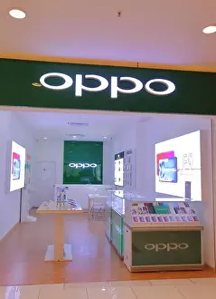 Cell Phone Prints: Oppo mobile phone shop in Bukit Bintang Kuala Lumpur Malaysia