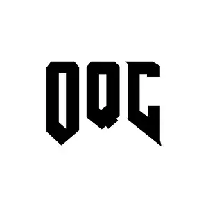 Minimalist Logo Prints: OQC letter logo design for technology company