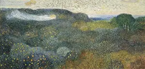 Expressionist Prints: Orange grove on the French Riviera, 1903