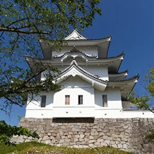 Osaka Prints: The original Ninja castle of Iga Ueno also known as 'Hakuho' or White Phoenix Castle